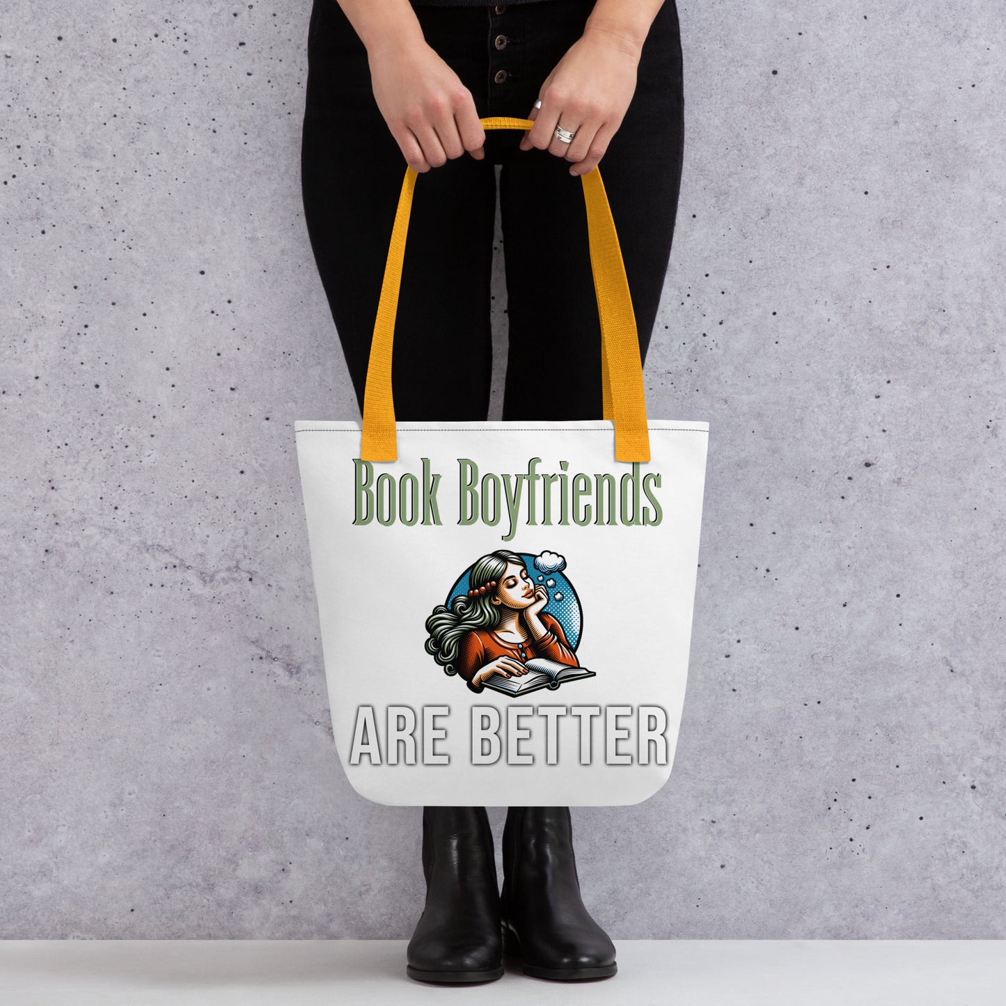 Book Boyfriends are Better Tote bag