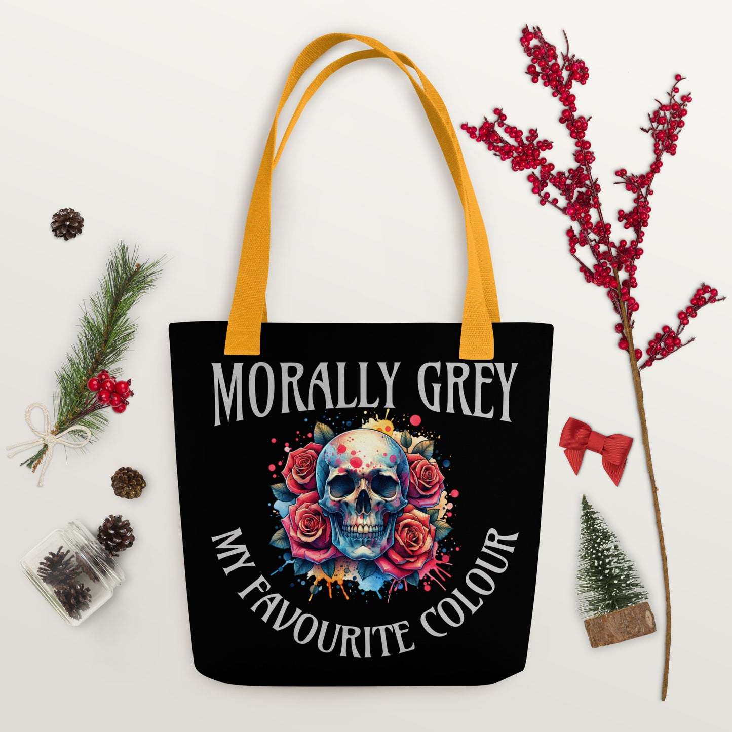 Morally Grey Tote bag