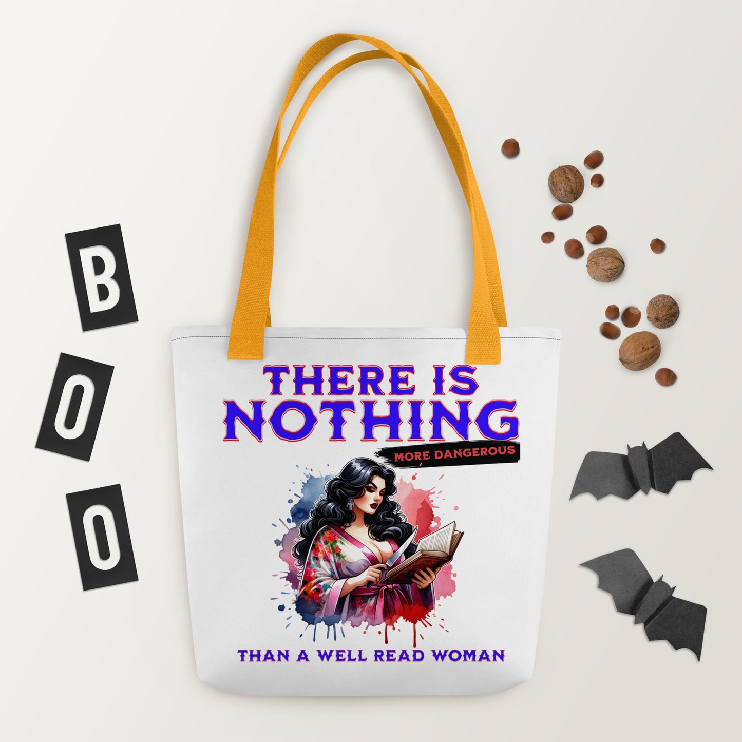 There is Nothing more dangerous Tote bag