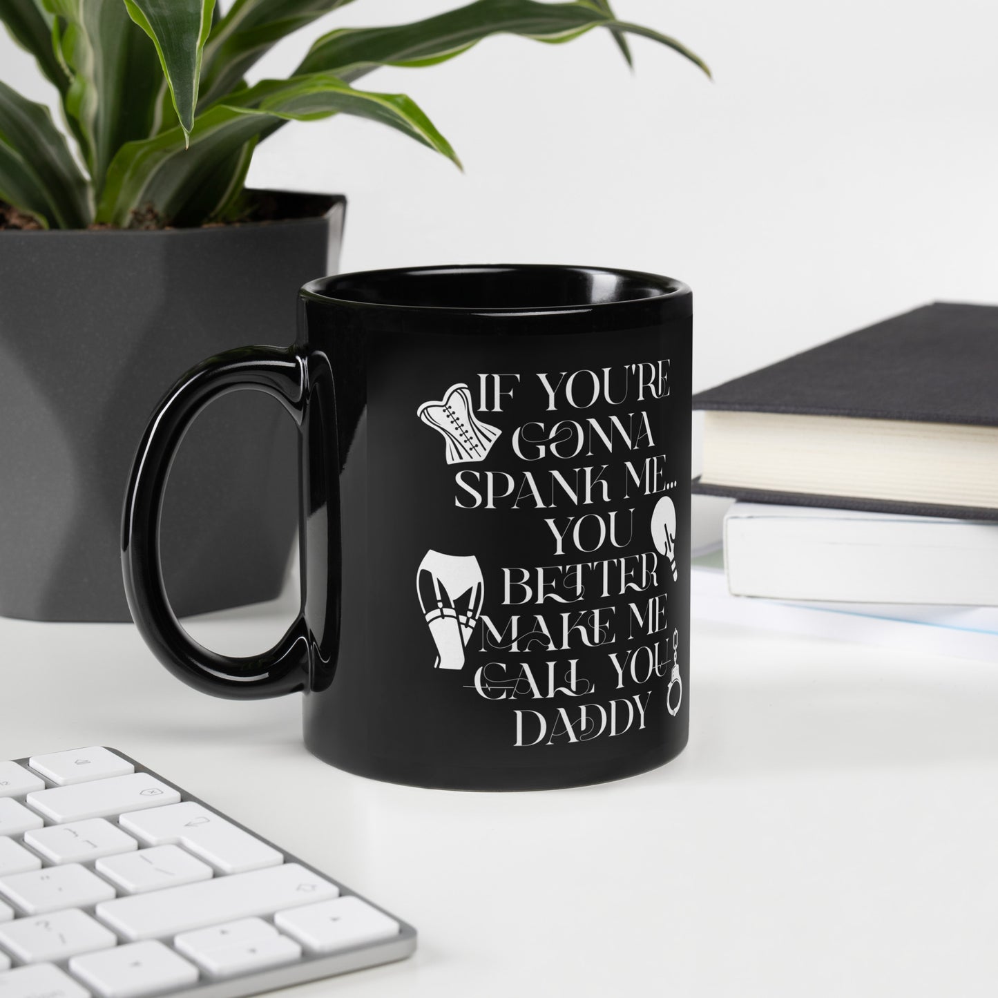 Spank Me Daddy Glossy Mug