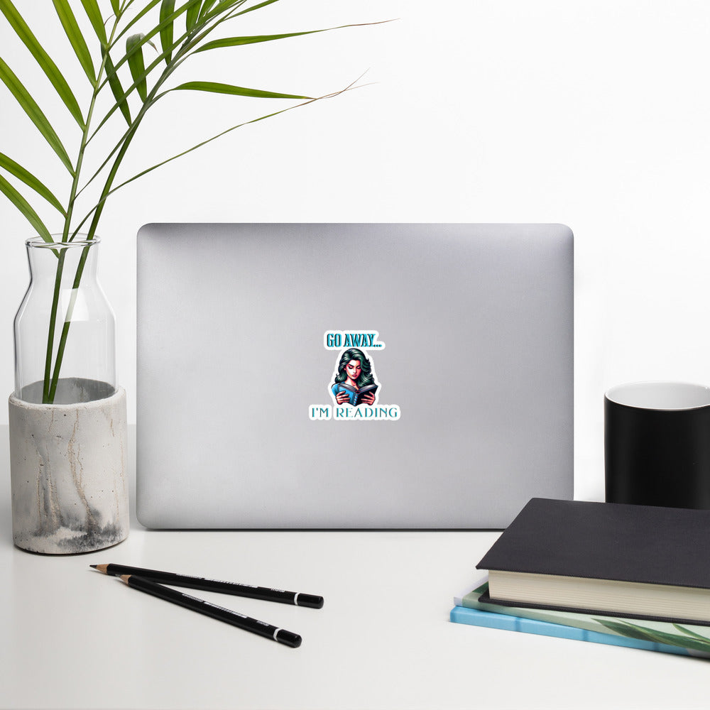 I'm Reading Stickers - Bookslut Shirts