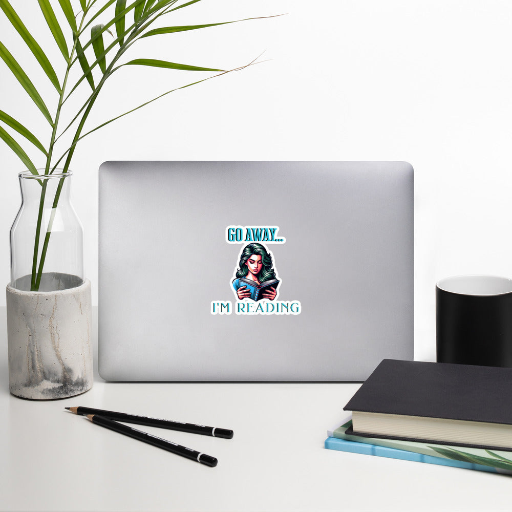 I'm Reading Stickers - Bookslut Shirts