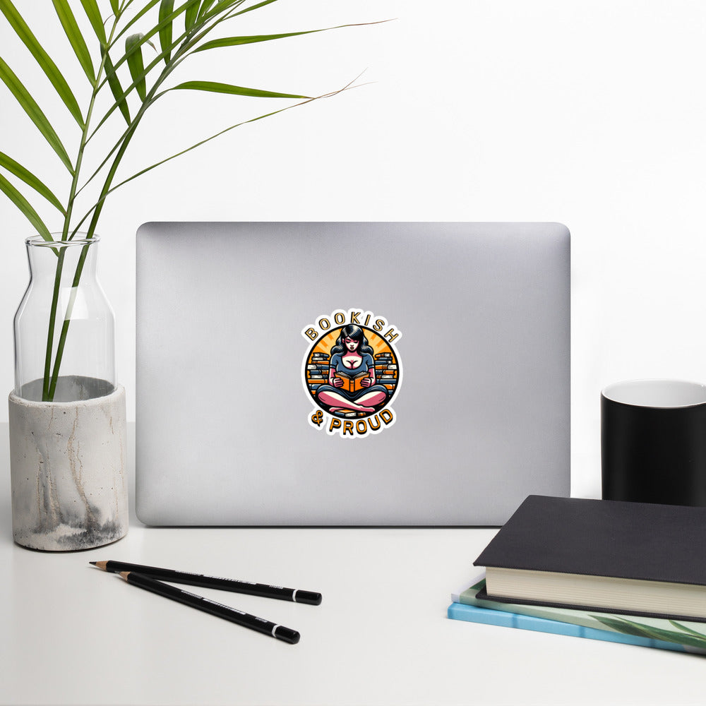 Bookish & Proud Stickers - Bookslut Shirts