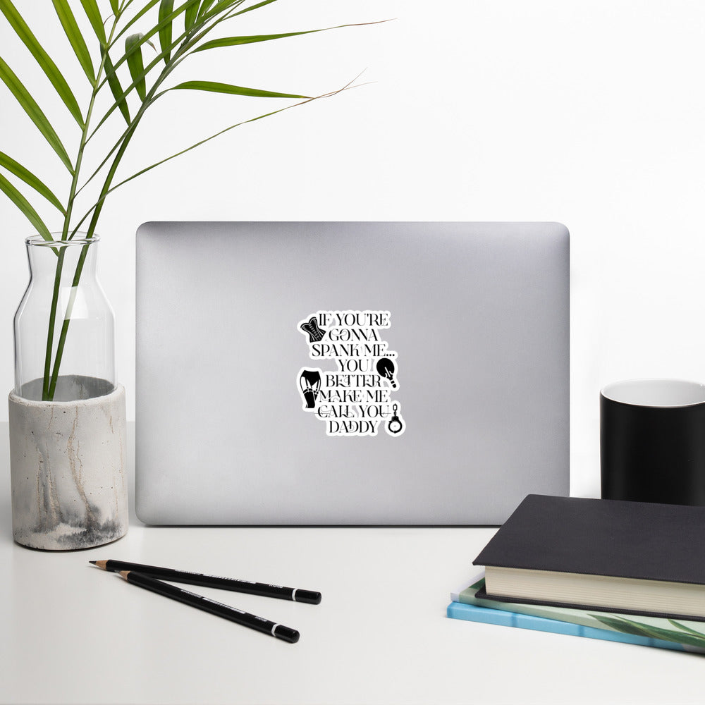 Spank Me Daddy stickers