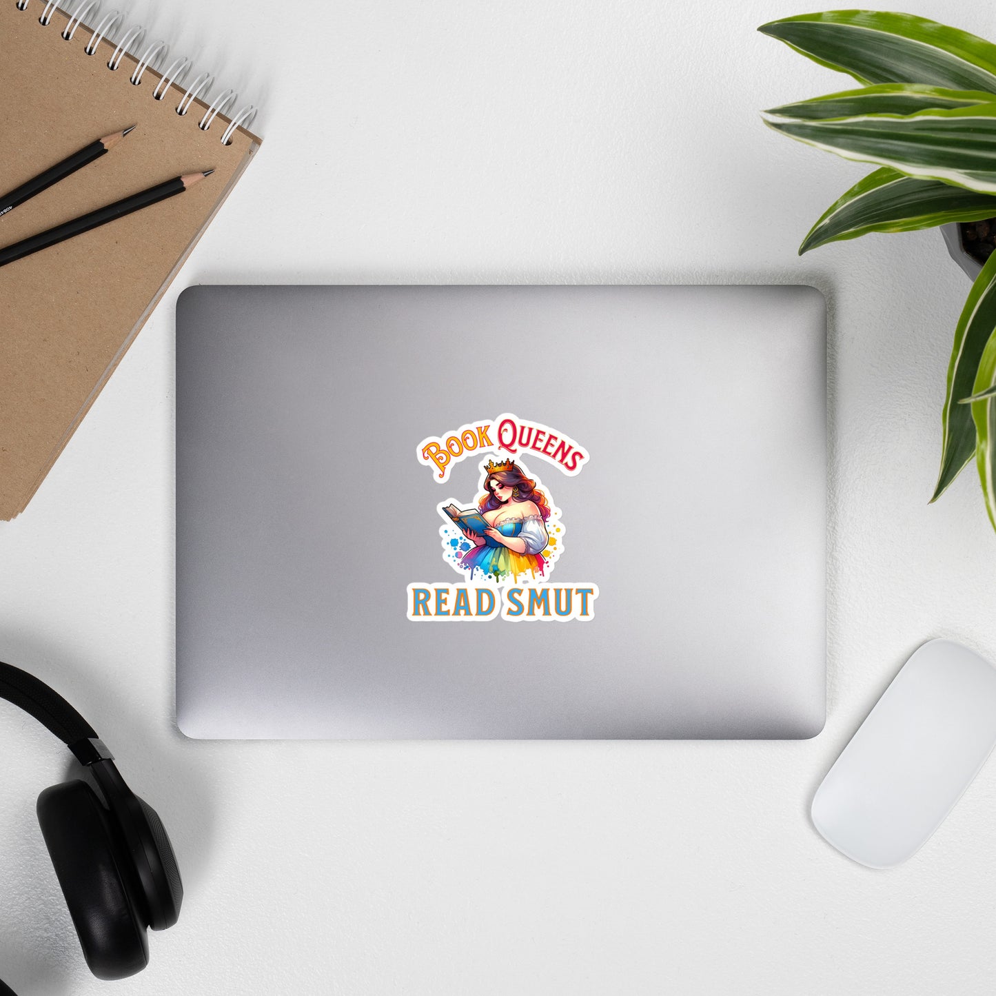 Book Queens Read Smut Bubble-free stickers