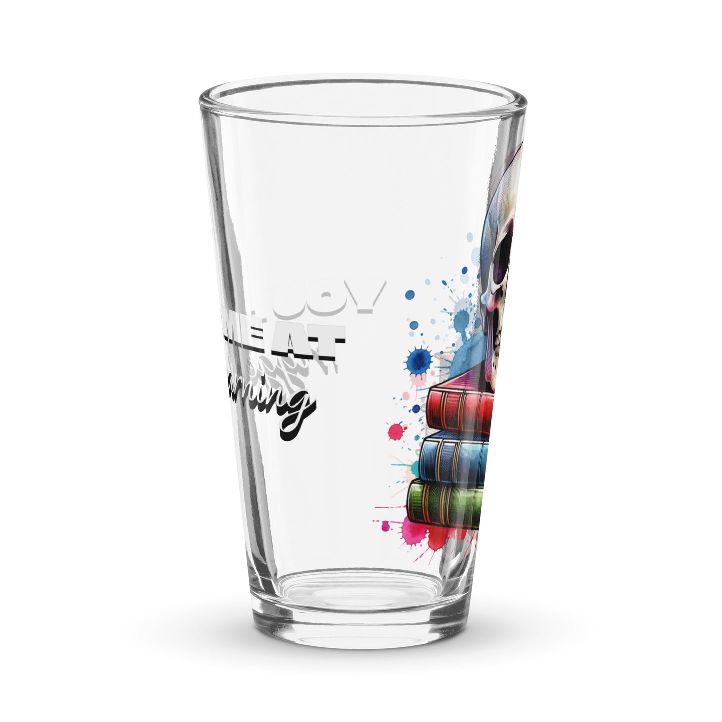You Had me at Trigger Warning Pint glass