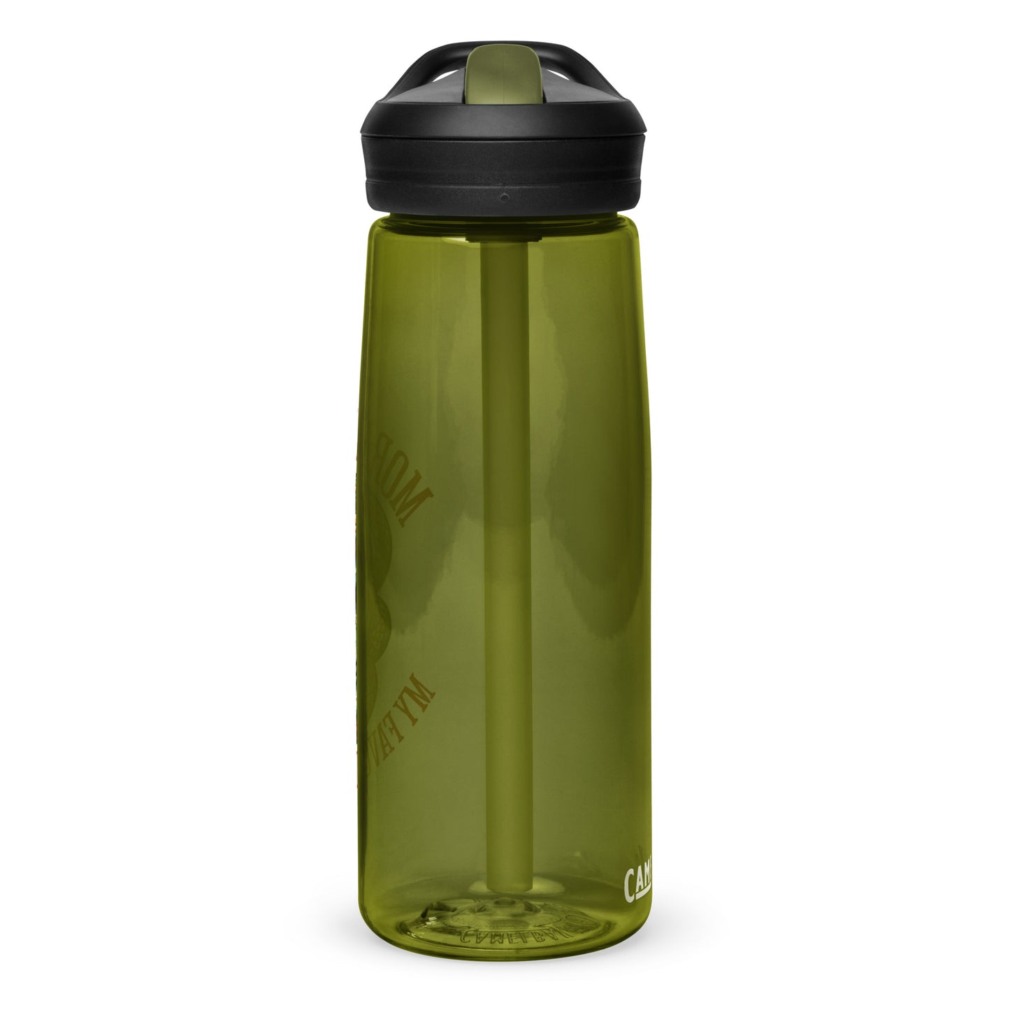 Morally Grey water bottle - Bookslut Shirts