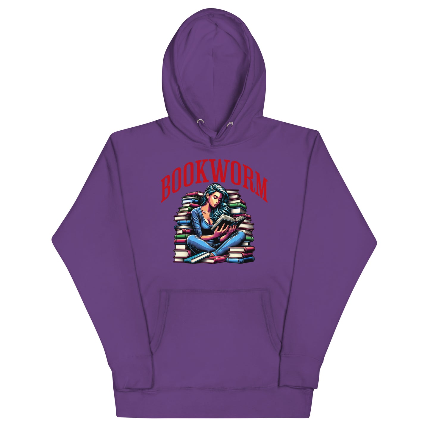 Bookworm Unisex Hoodie - Bookslut Shirts