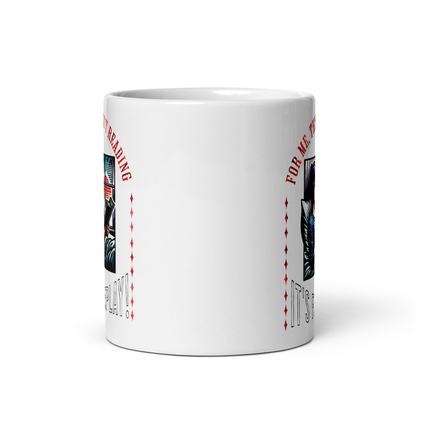 This ain't Reading, it's foreplay mug - Bookslut Shirts