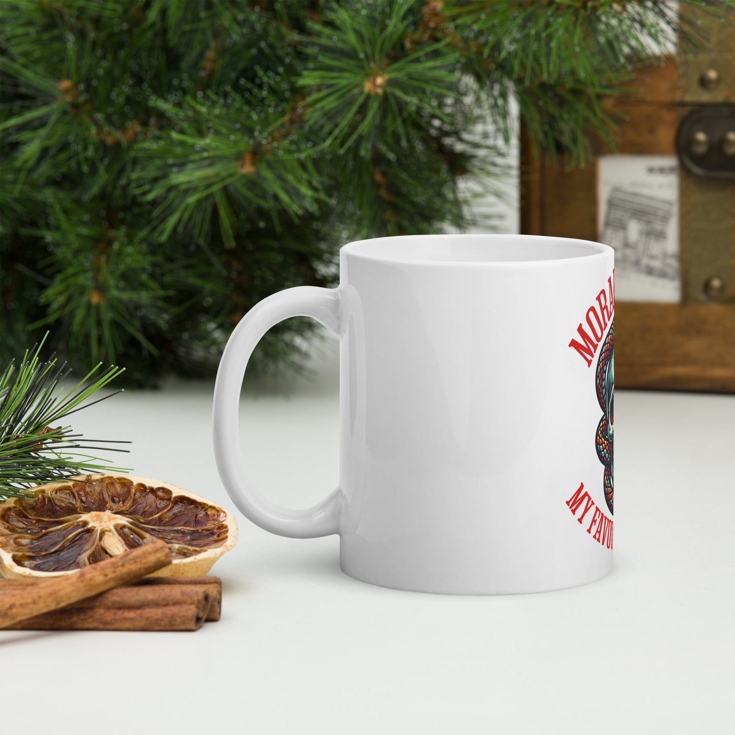 Morally Grey glossy mug - Bookslut Shirts