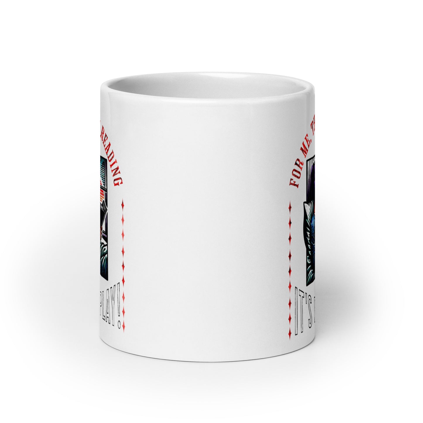 This ain't Reading, it's foreplay mug - Bookslut Shirts