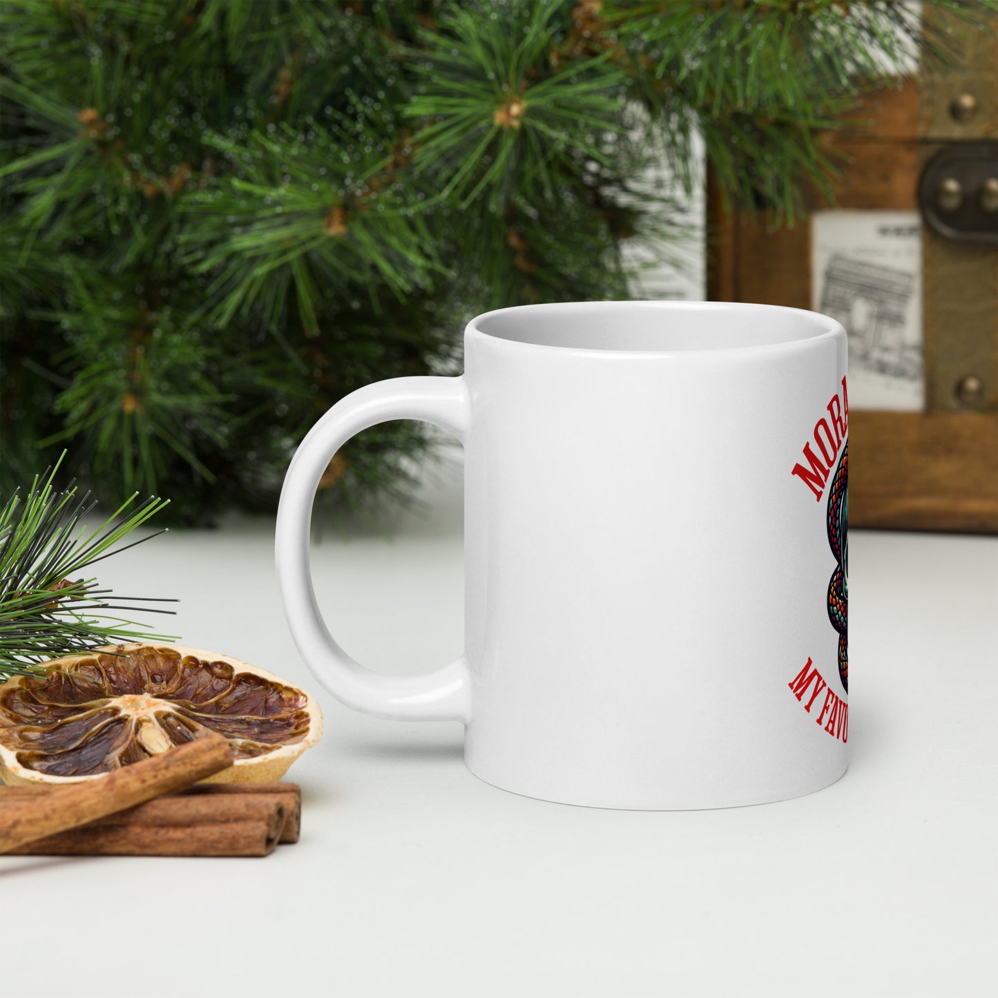 Morally Grey glossy mug - Bookslut Shirts