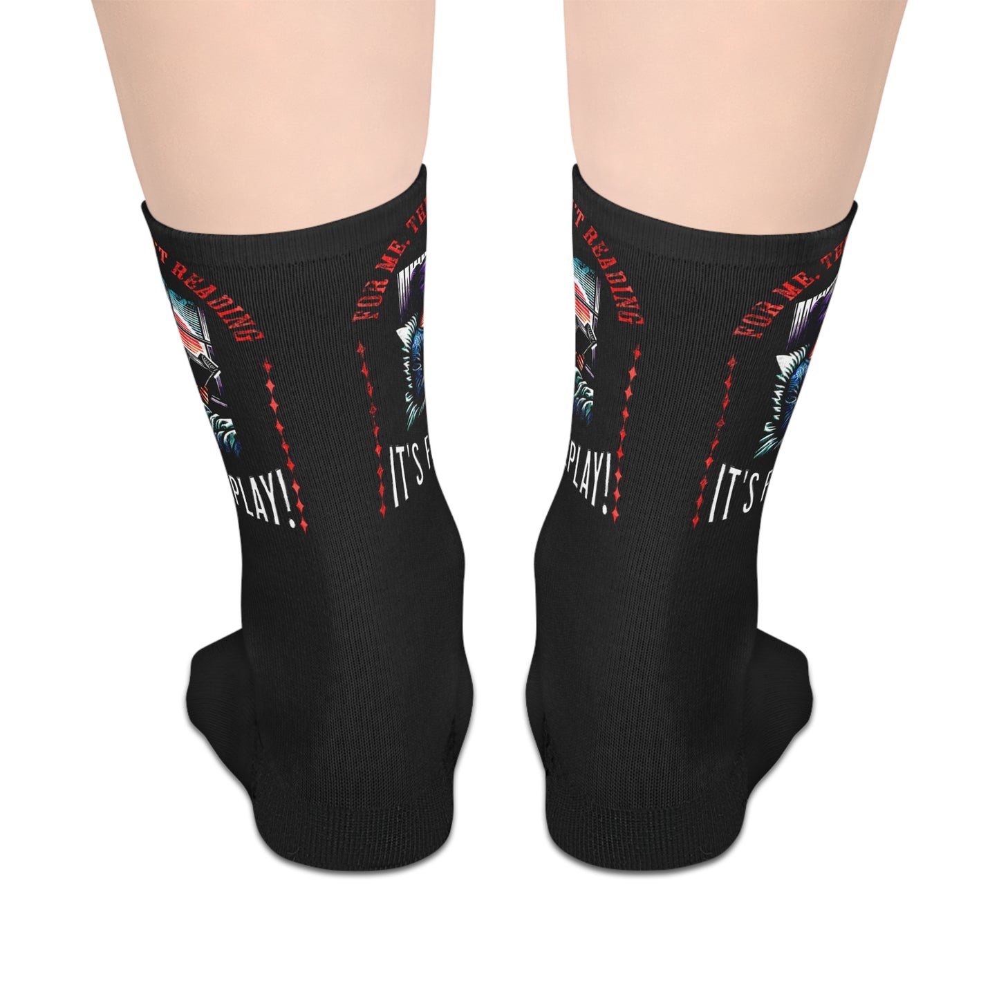 This ain't reading  Socks - Bookslut Shirts