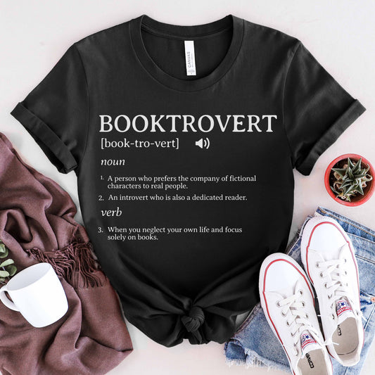 Booktrovert Tee