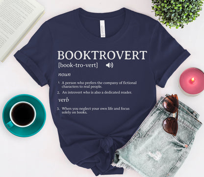 Booktrovert Tee