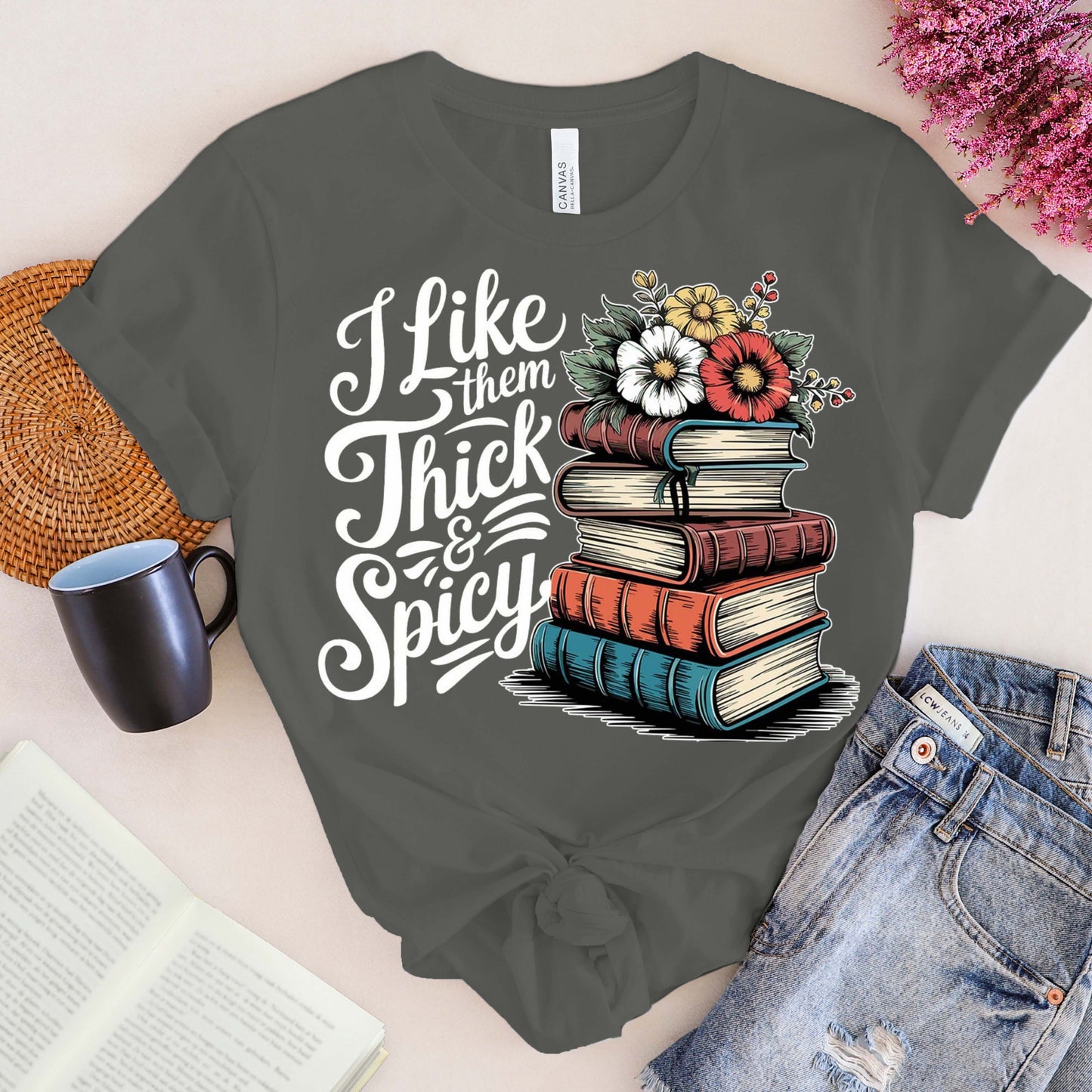 Thick & Spicy Reads Tee