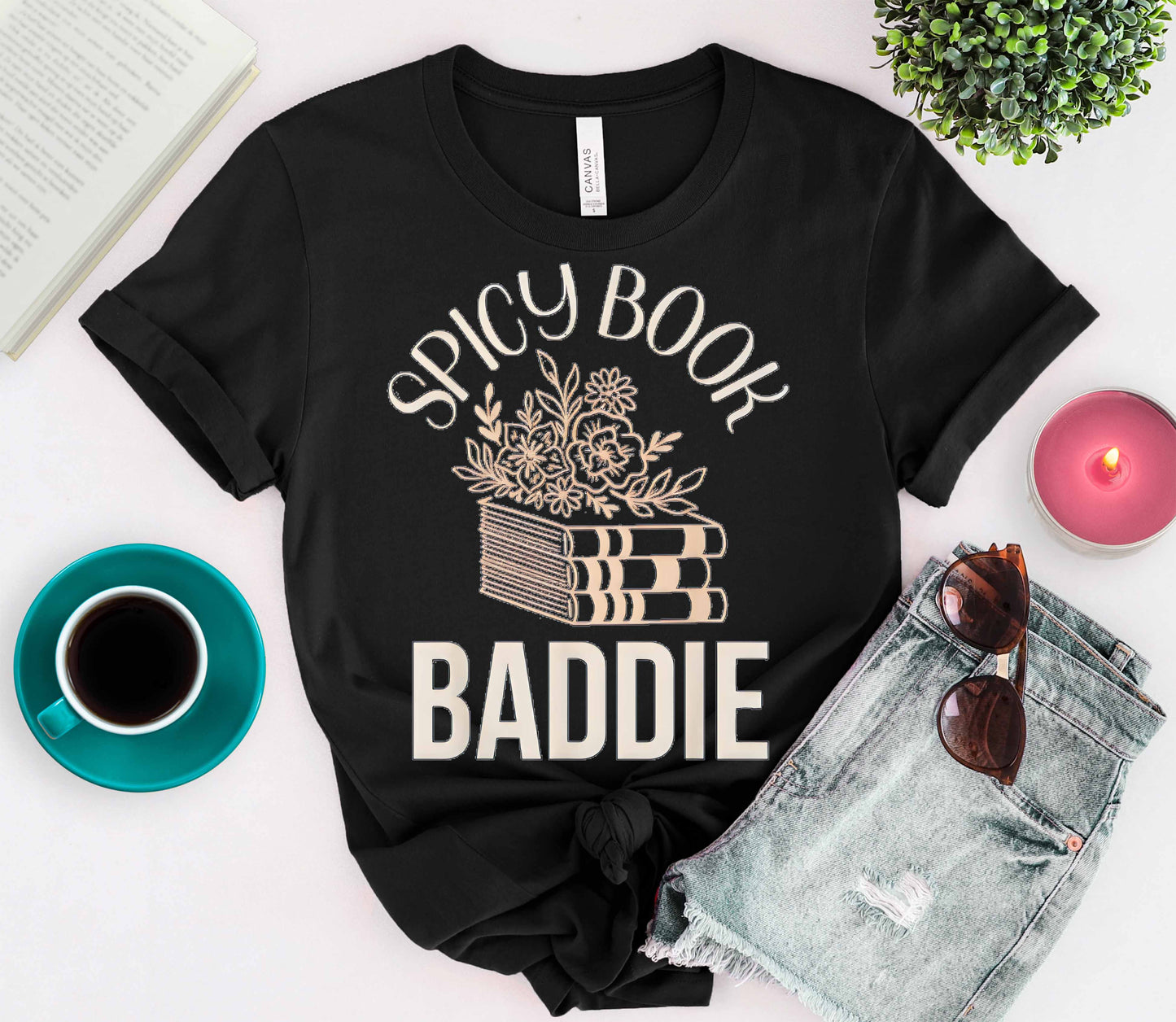 Spicy Book Baddie Tee