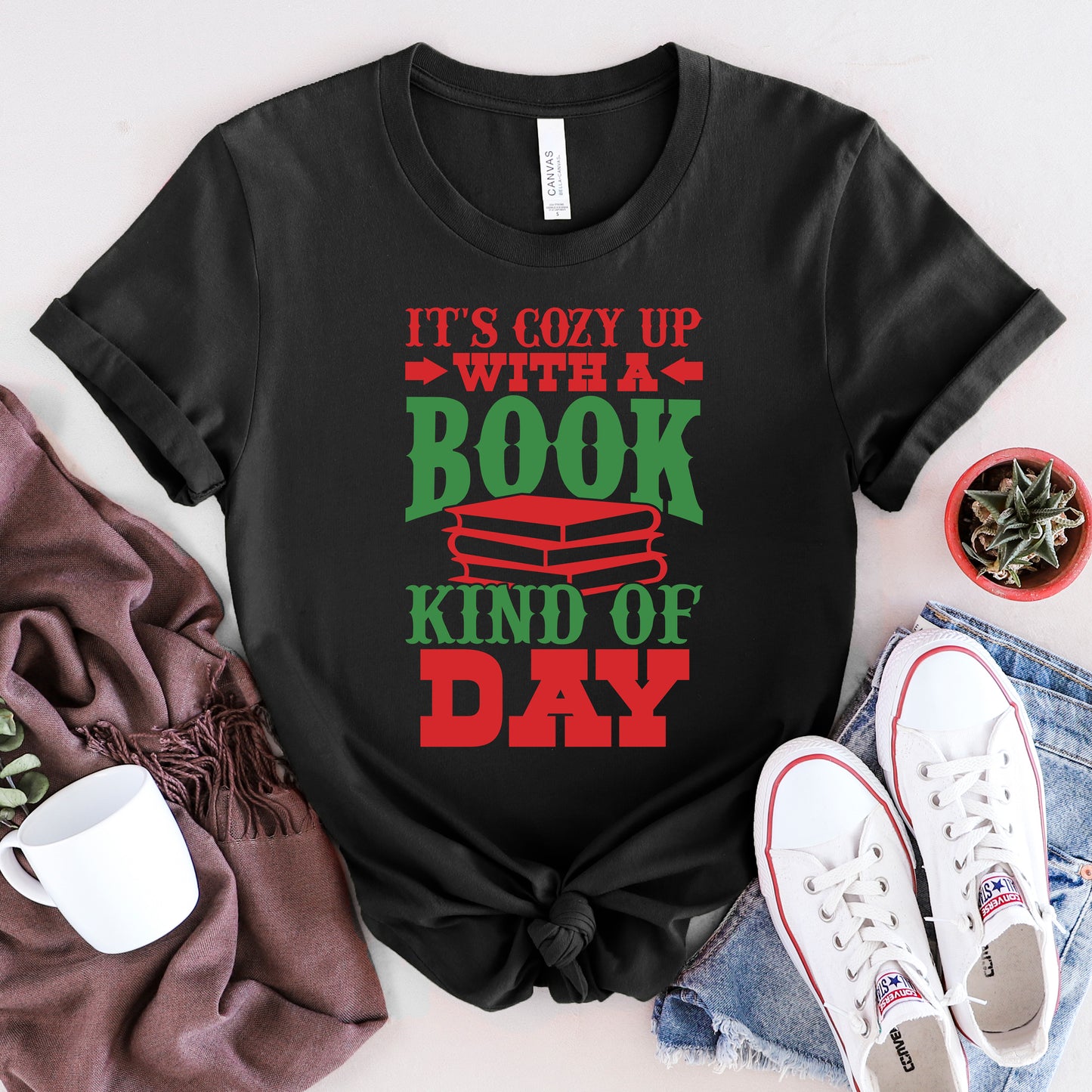 Booked & Cozy Tee