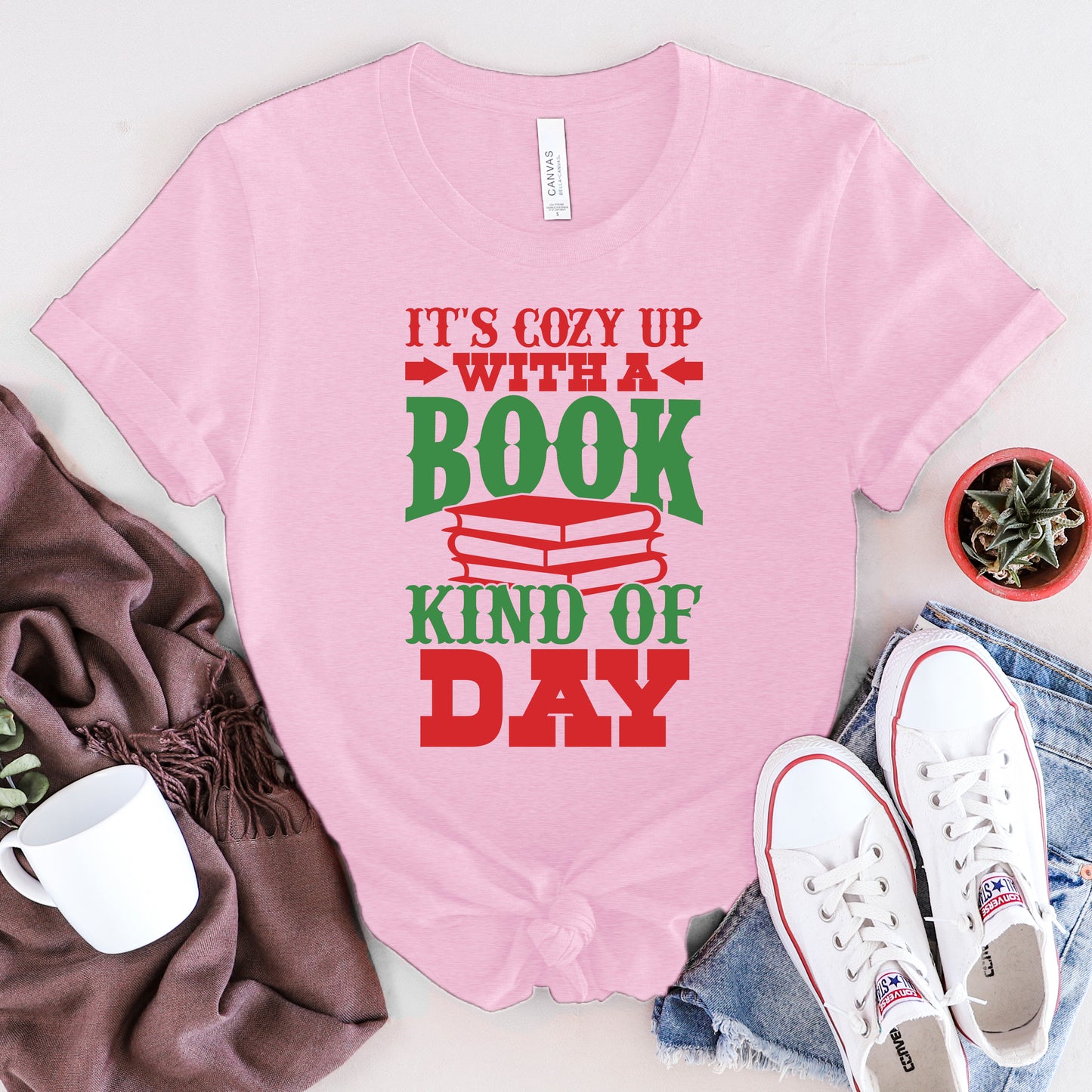 Booked & Cozy Tee