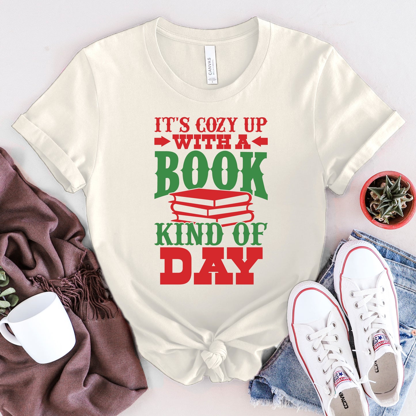 Booked & Cozy Tee
