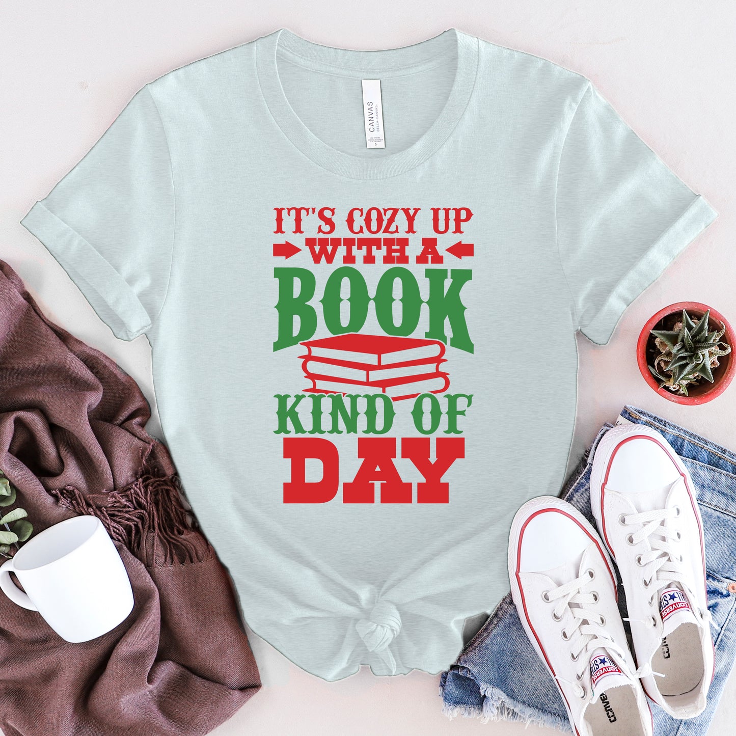 Booked & Cozy Tee