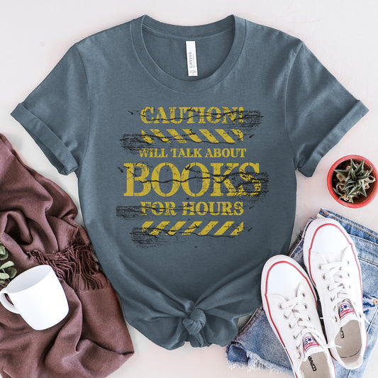 📚 Bookish Warning Tee