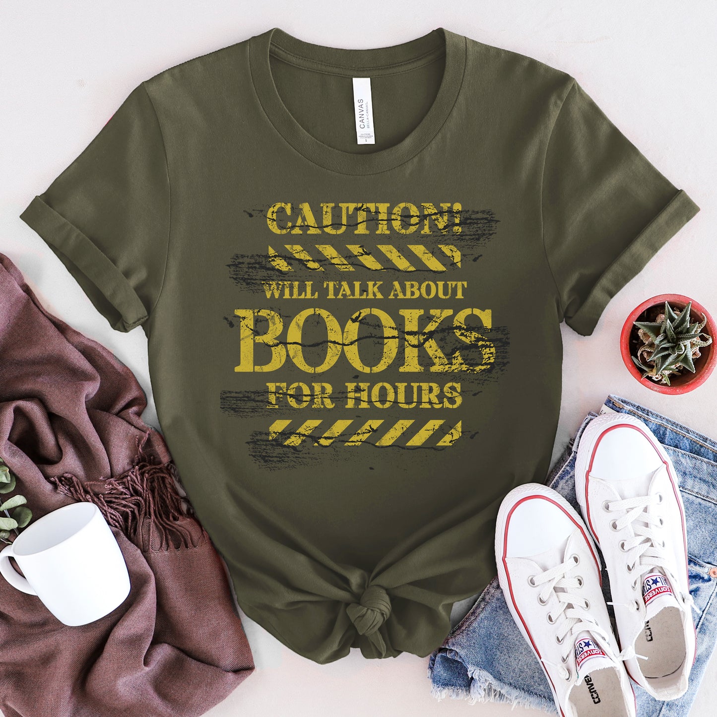 📚 Bookish Warning Tee