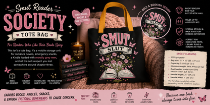 Smut Reader Society Tote Bag