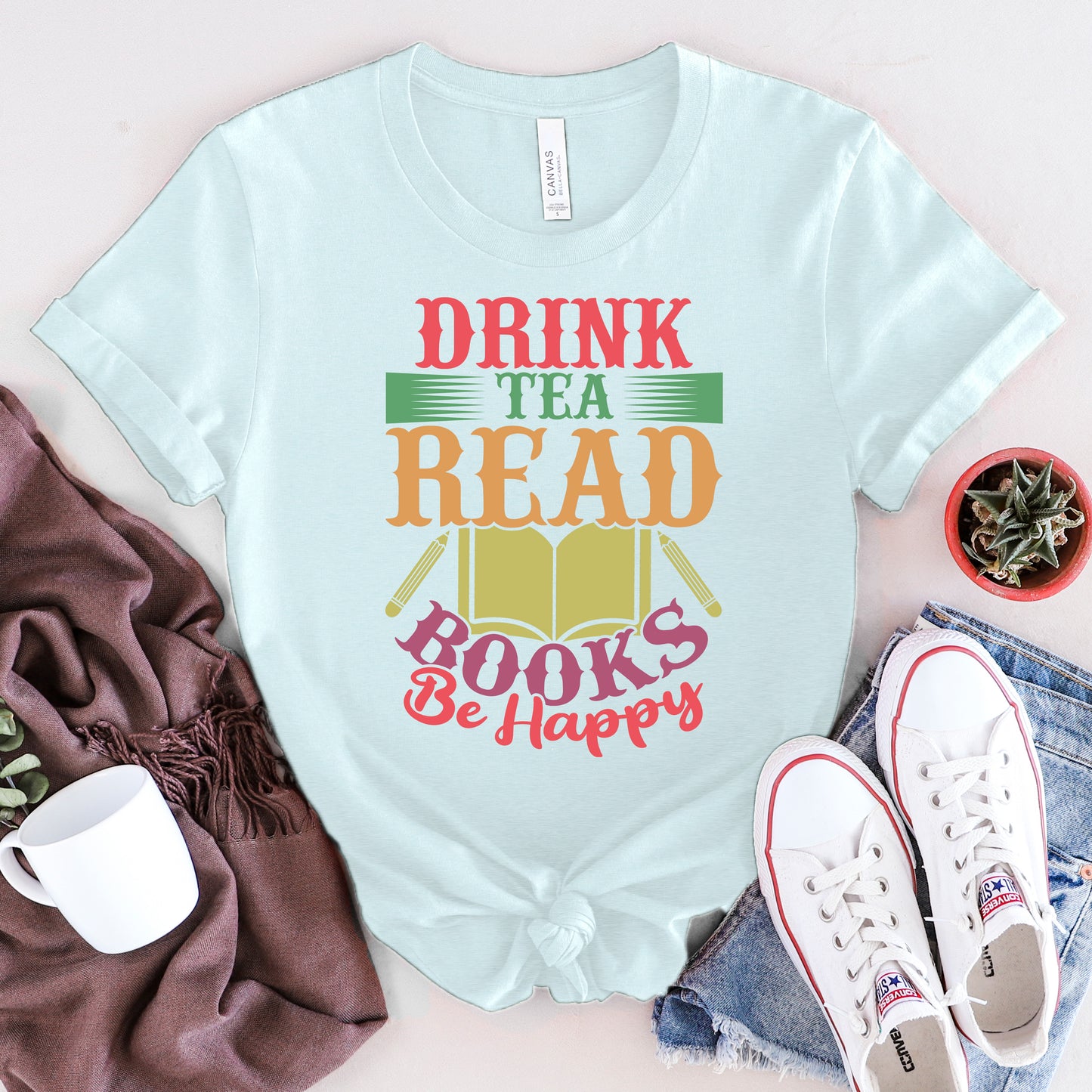 Bookish Brew & Bliss Tee