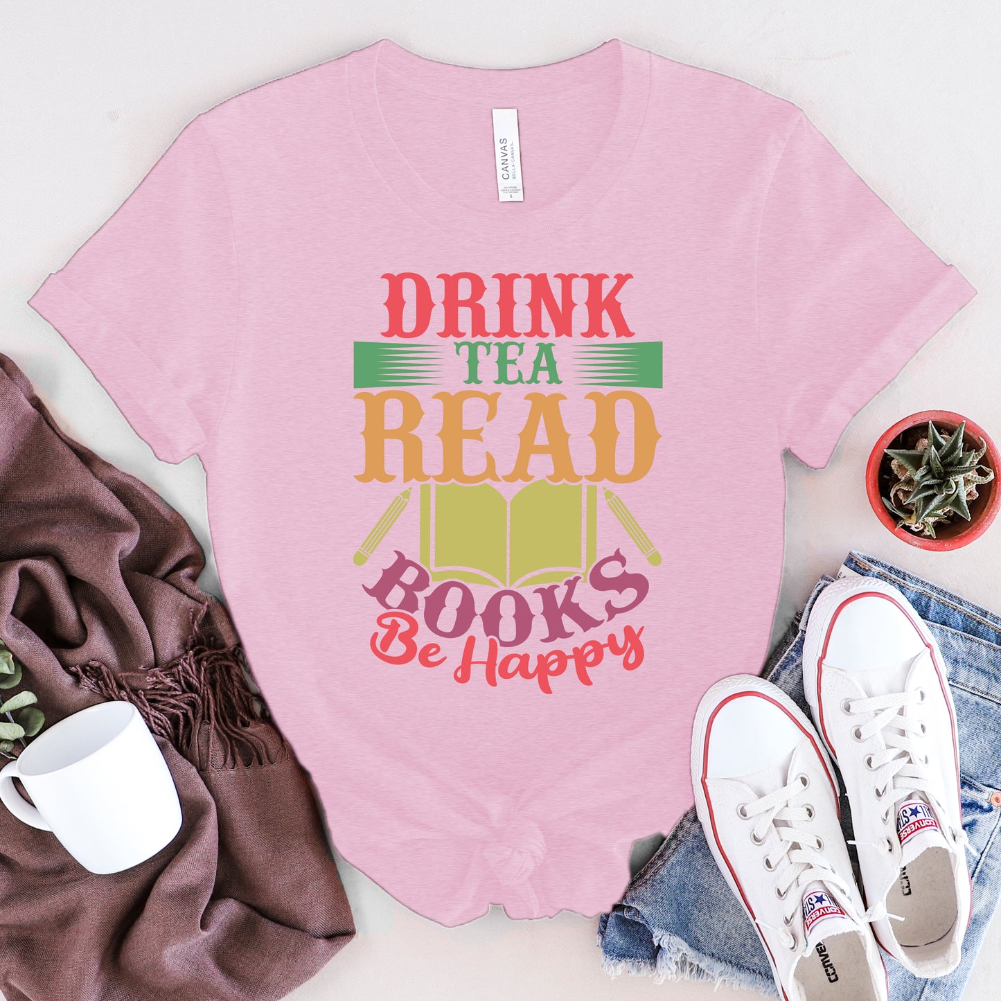 Bookish Brew & Bliss Tee