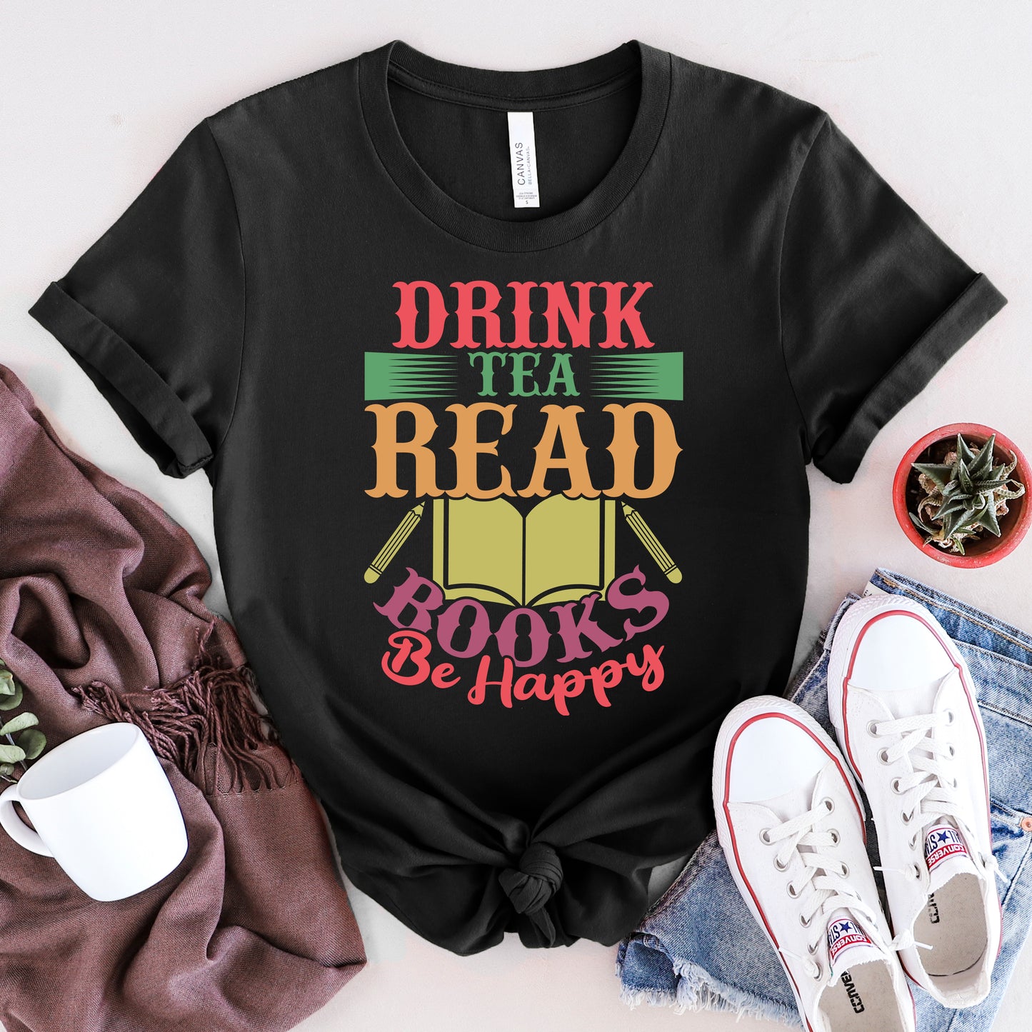 Bookish Brew & Bliss Tee