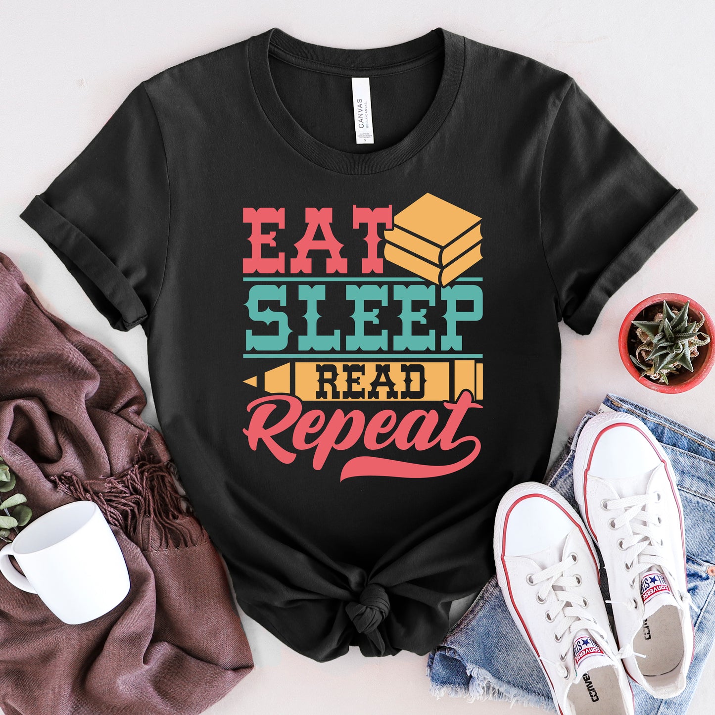 Read. Obsess. Repeat. Tee