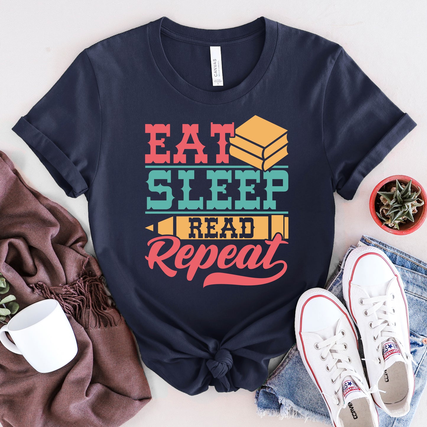 Read. Obsess. Repeat. Tee