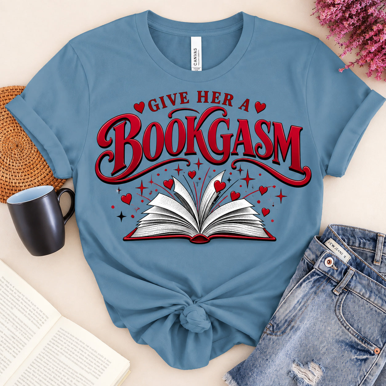 Give Her a Bookgasm Tee