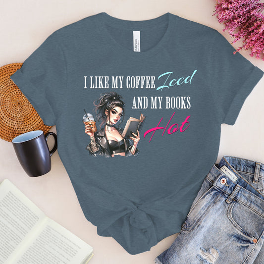 Steamy Sips & Spicy Pages Tee