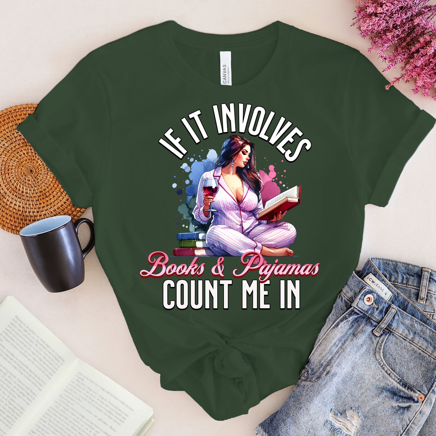 PJ Book Party Tee
