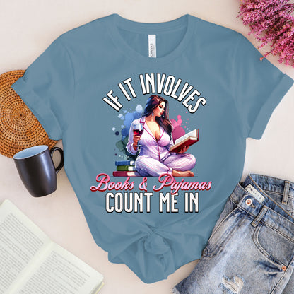 PJ Book Party Tee