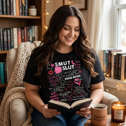 Talk Dirty to Me About Books Tee