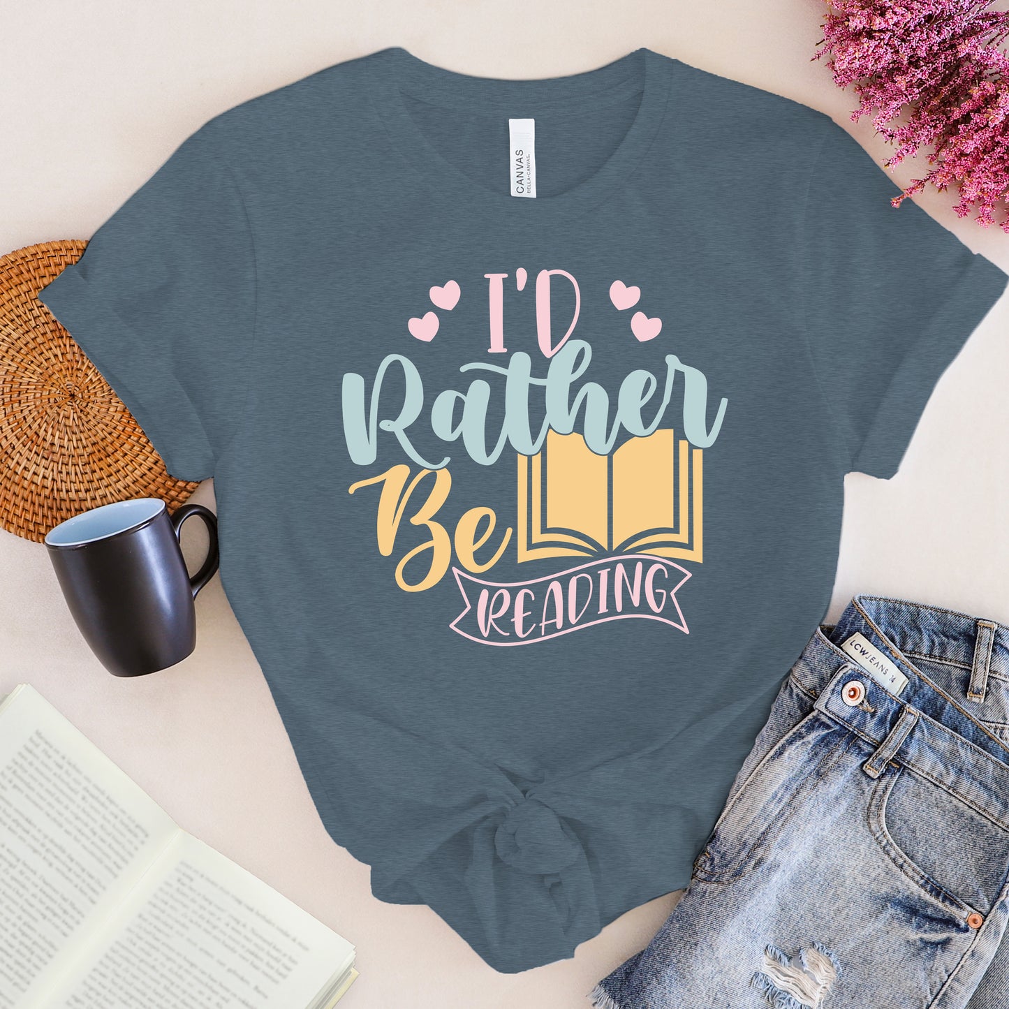 Reading > Socializing Tee