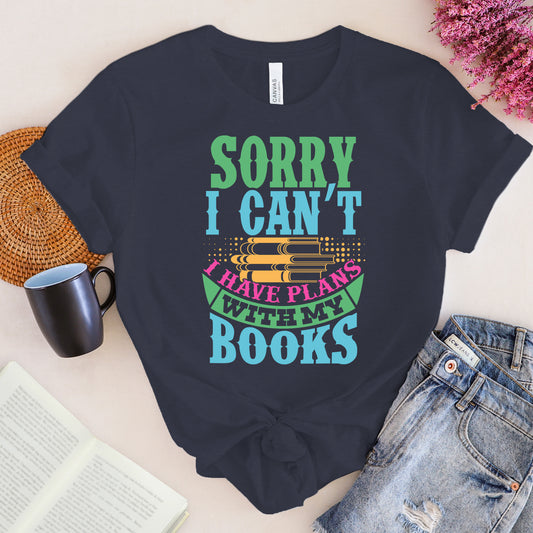 No Plans, Just Pages Tee