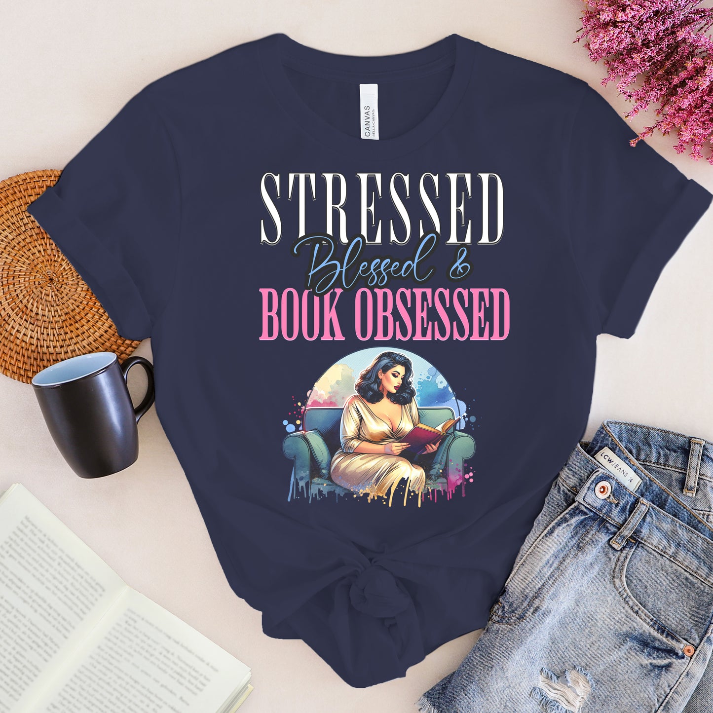 Too Many Books, Not Enough Chill Tee