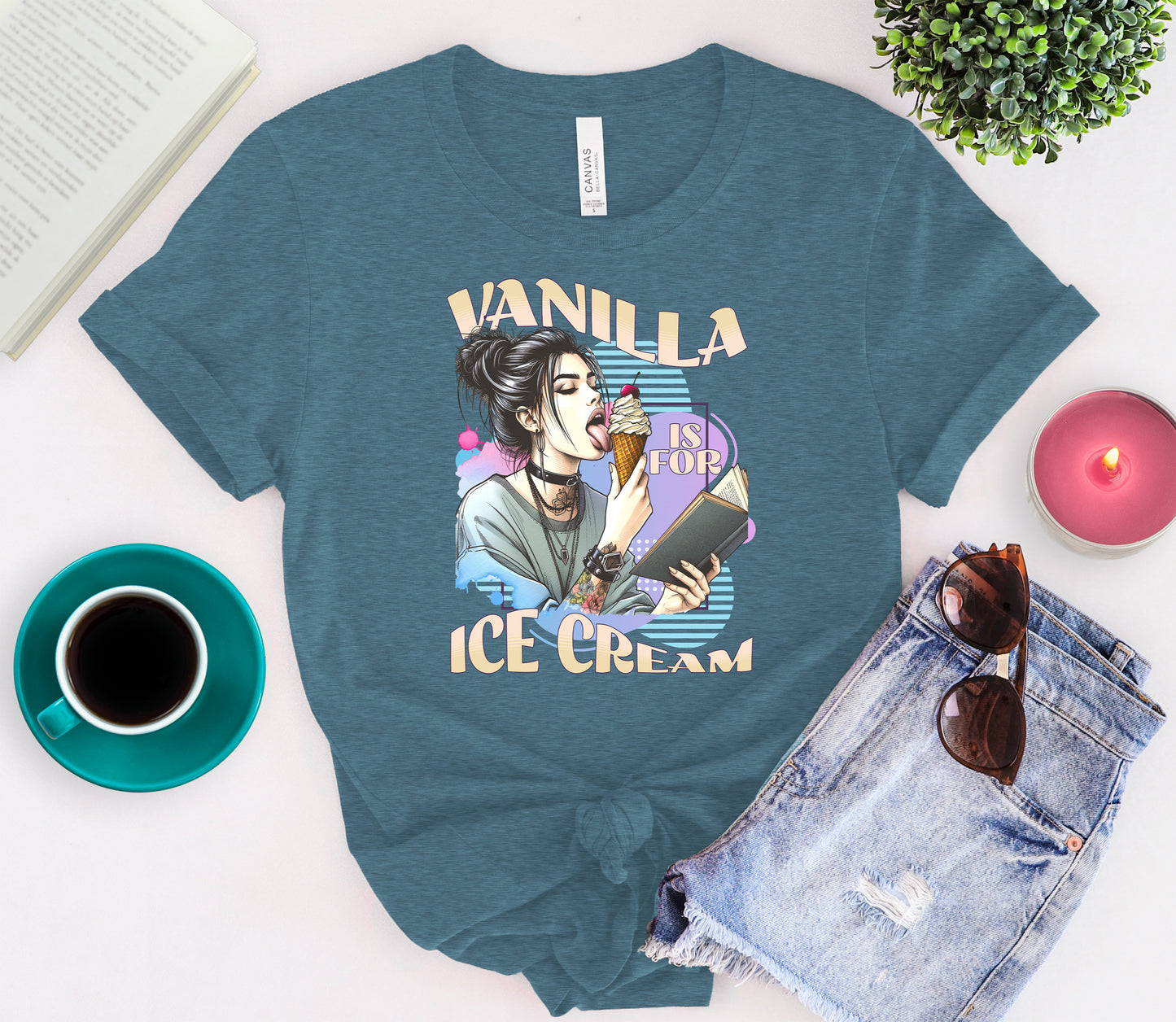 Vanilla is for Ice Cream Tee 🍦😏