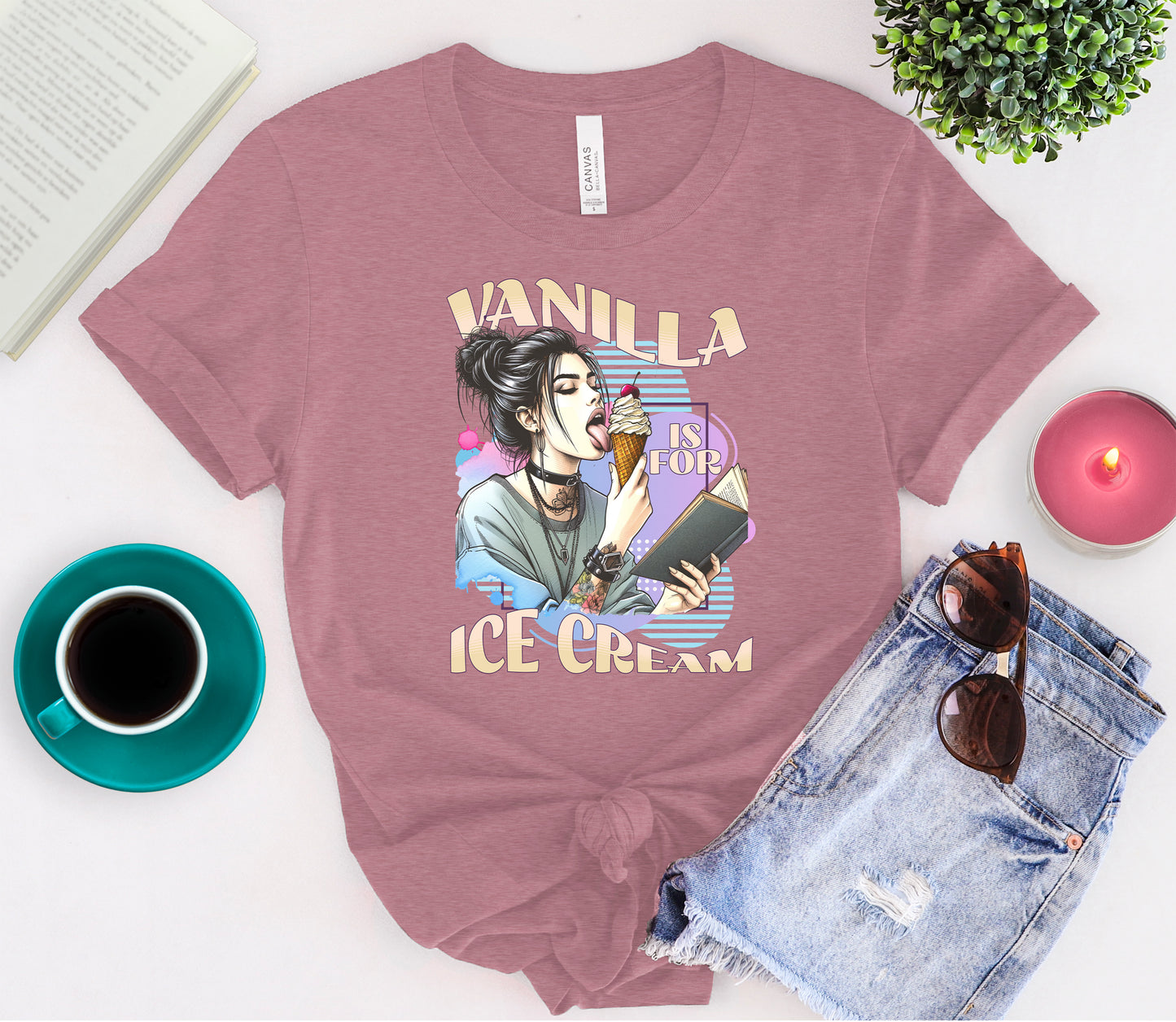 Vanilla is for Ice Cream Tee 🍦😏
