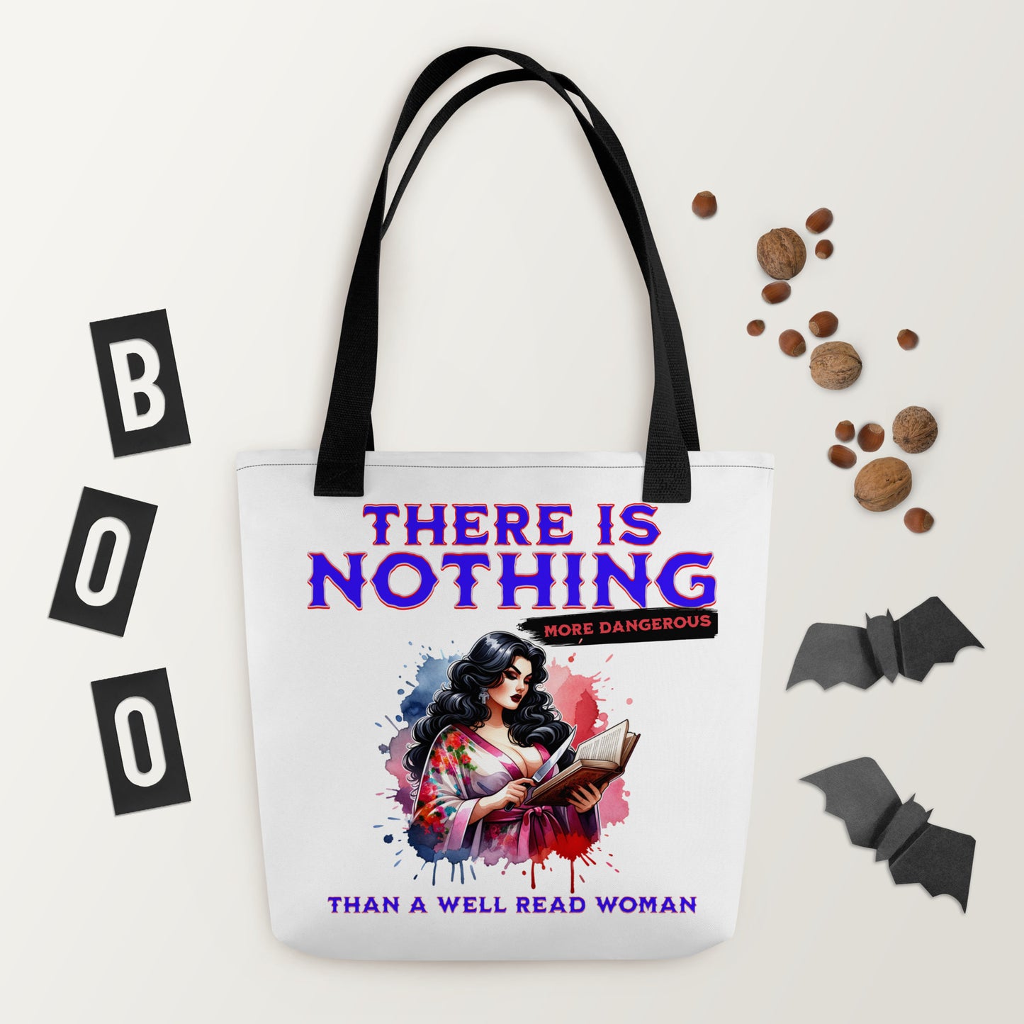 There is Nothing more dangerous Tote bag