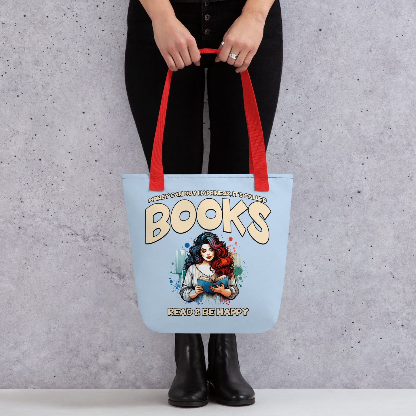 Money can buy Happiness Tote bag