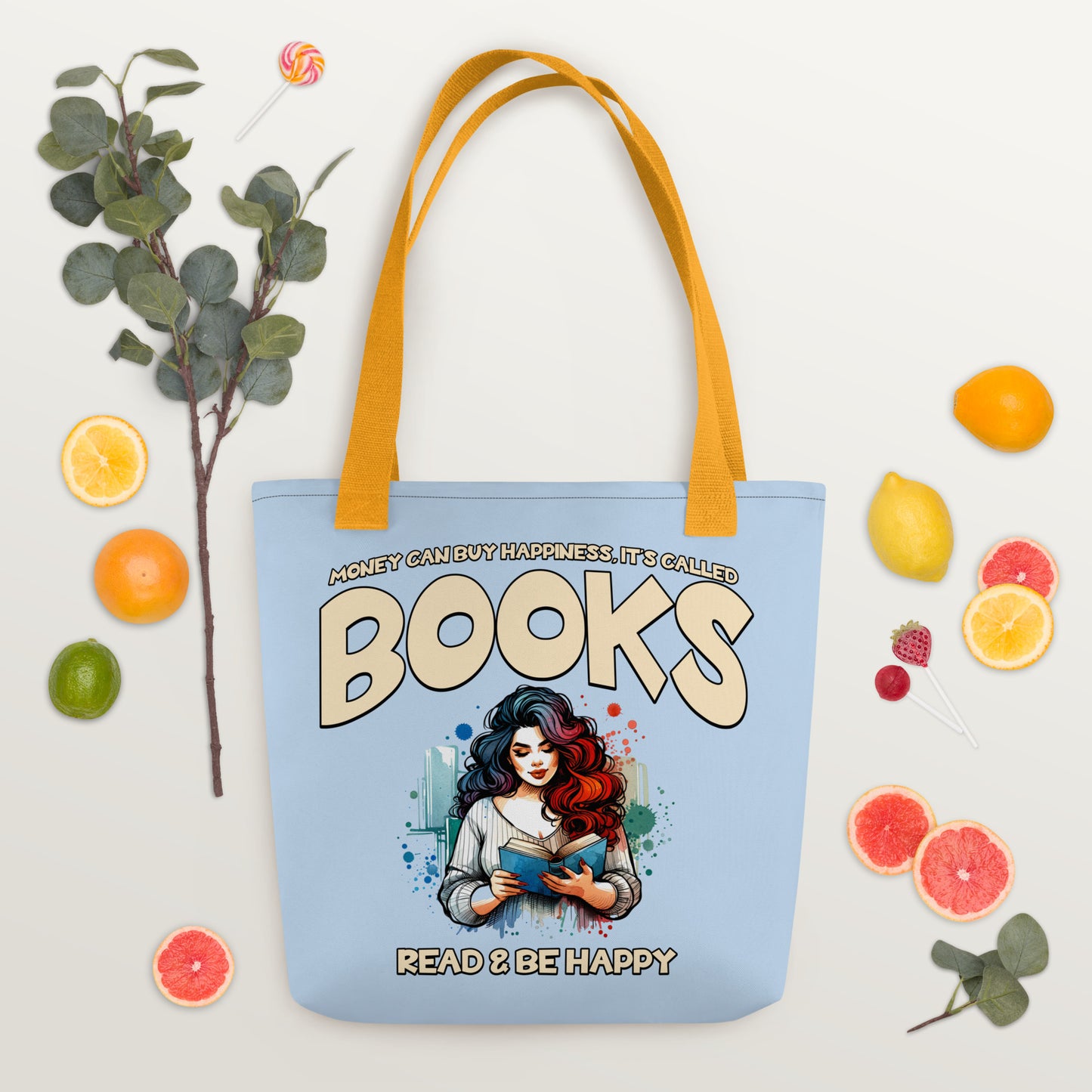Money can buy Happiness Tote bag