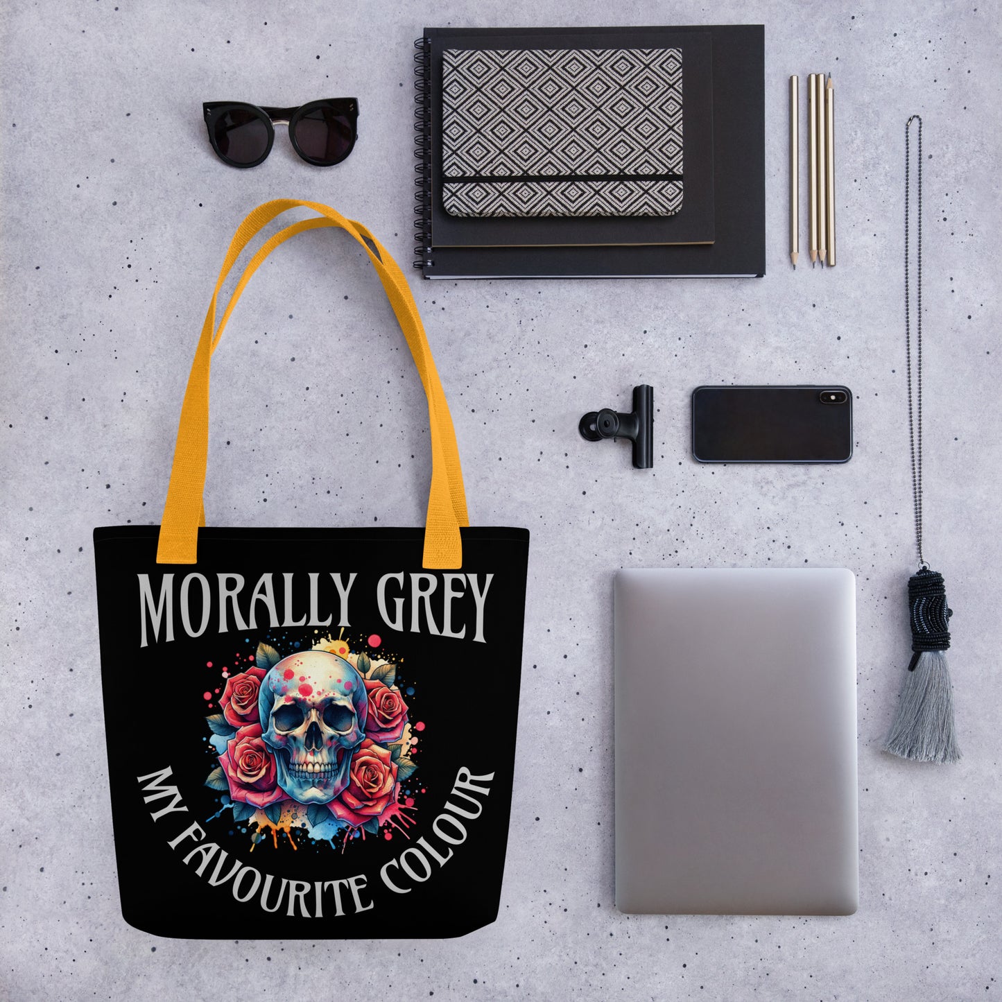 Morally Grey Tote bag