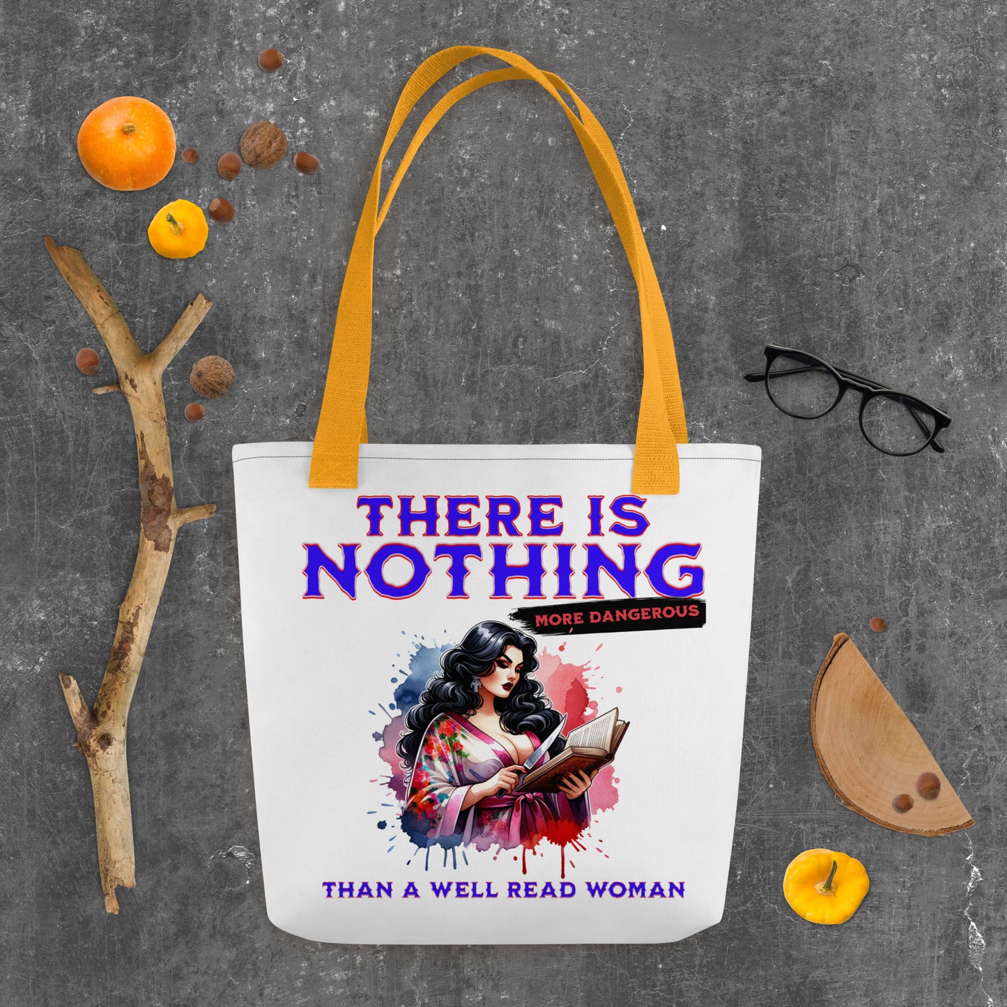 There is Nothing more dangerous Tote bag