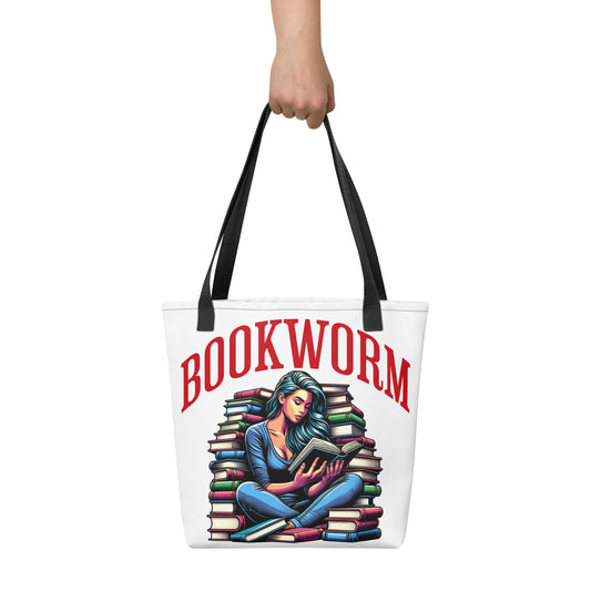 Bookworm Tote bag - Bookslut Shirts