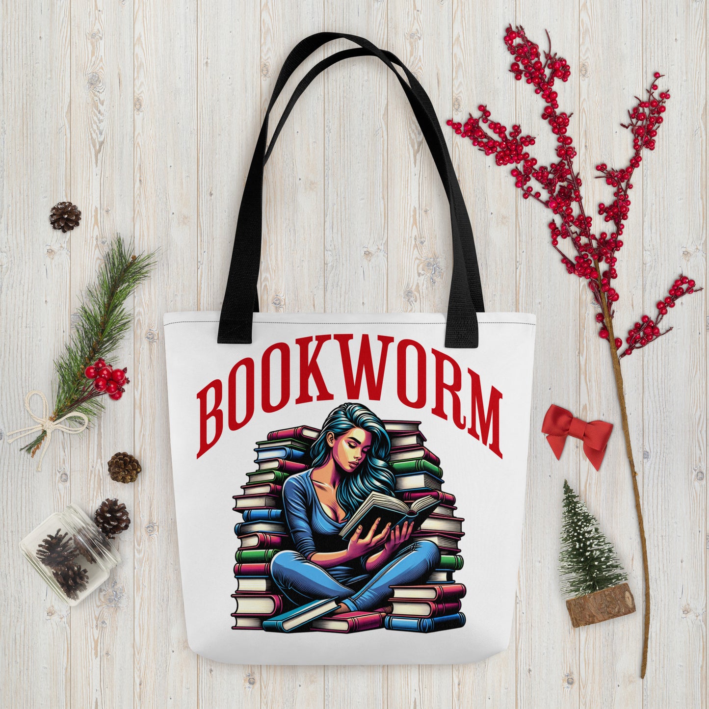 Bookworm Tote bag - Bookslut Shirts